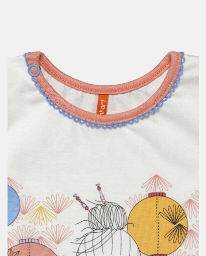 Pijama Feminino Bebê Manga Curta e Short