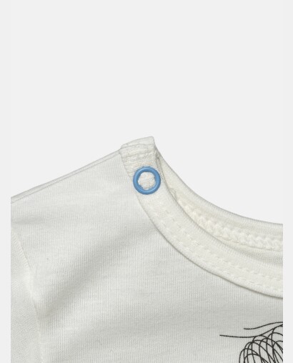 Pijama Feminino Bebê Manga Curta e Calça