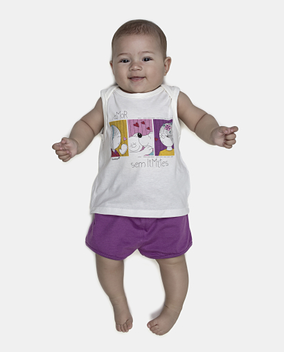 Kit Pagão Feminino Bebe Regata