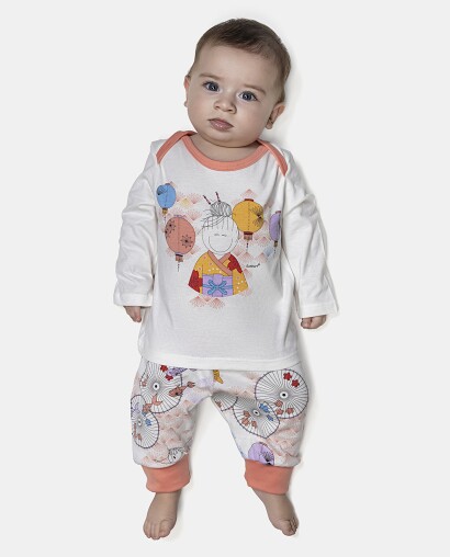 Kit Mijão Feminino Bebê Longo