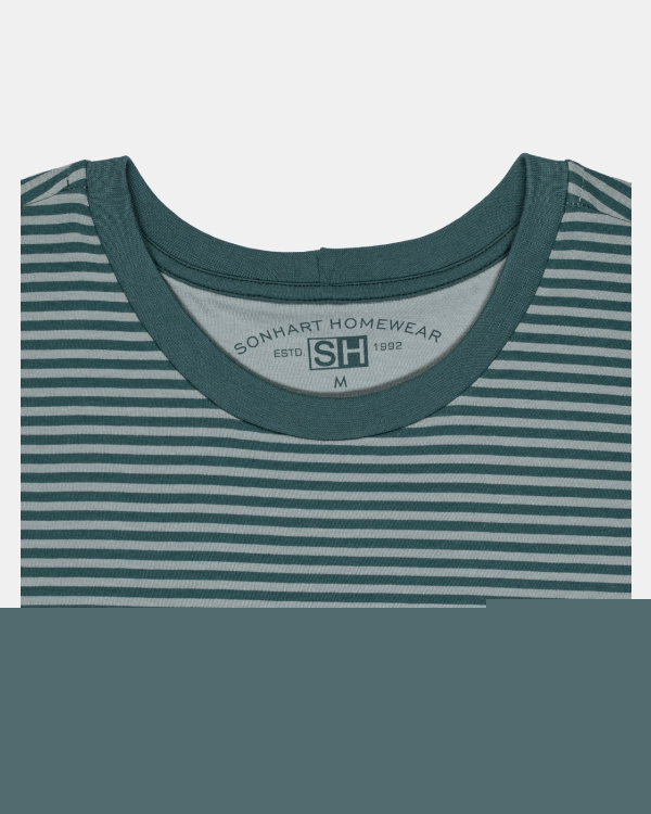 Pijama Masculino Adulto Manga Longa Listras e Calça