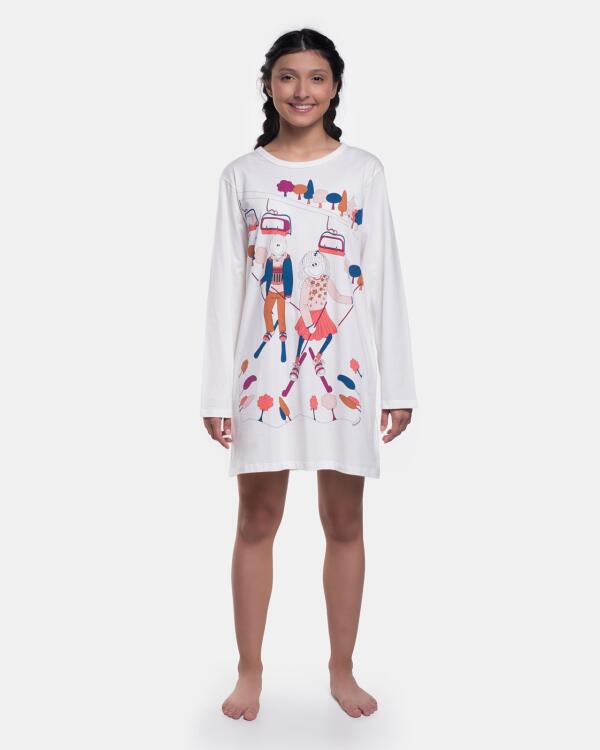 Camisão manga longa