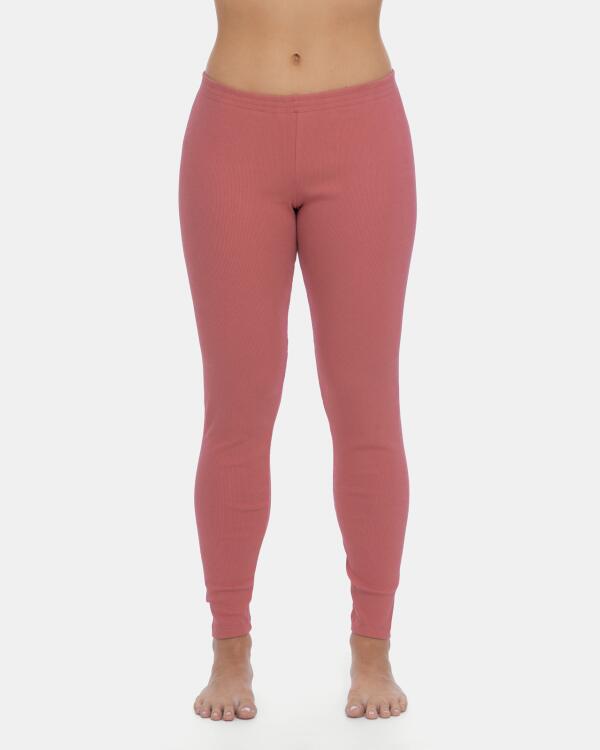 Calça Legging Feminina Adulto Cós Elástico Rosa