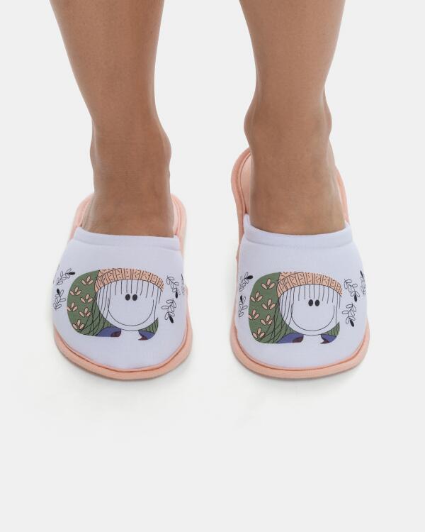 Pantufa Fechada Feminina Adulto Pat 