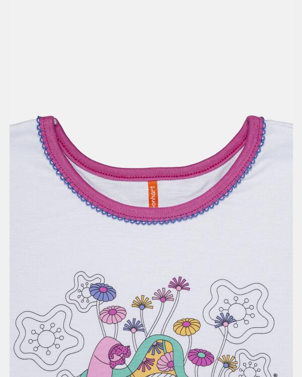 Pijama Feminino Kids Manga Longa e Calça