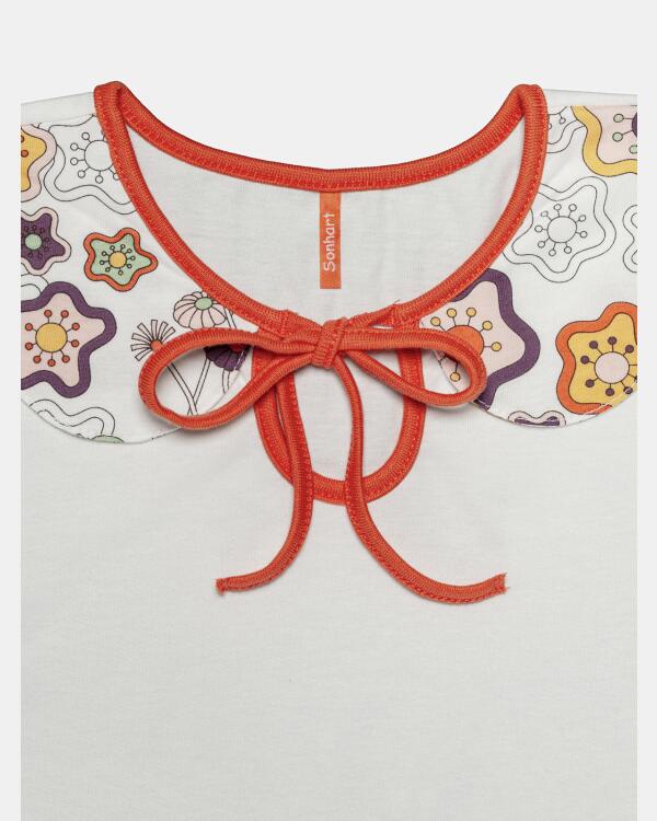 Pijama Feminino Kids Manga Curta e Short