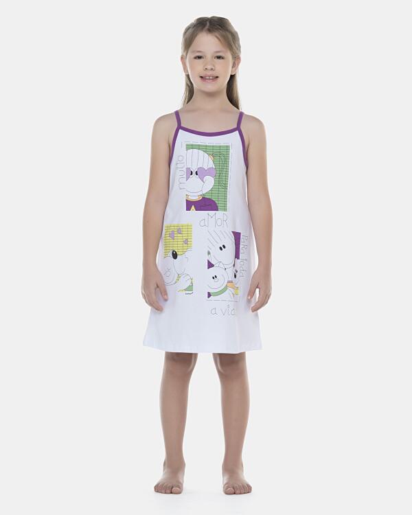 Camisola Feminina Kids Alça