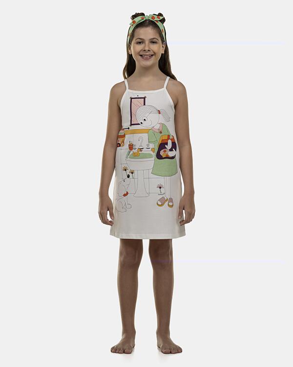 Camisola Feminina Kids Alça