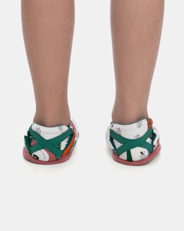 Pantufa Fechada Feminina Infantil Estampada