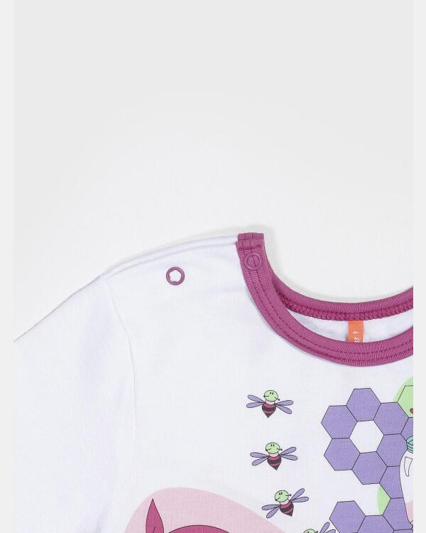 Conjunto Feminino Baby Manga Curta e Calça