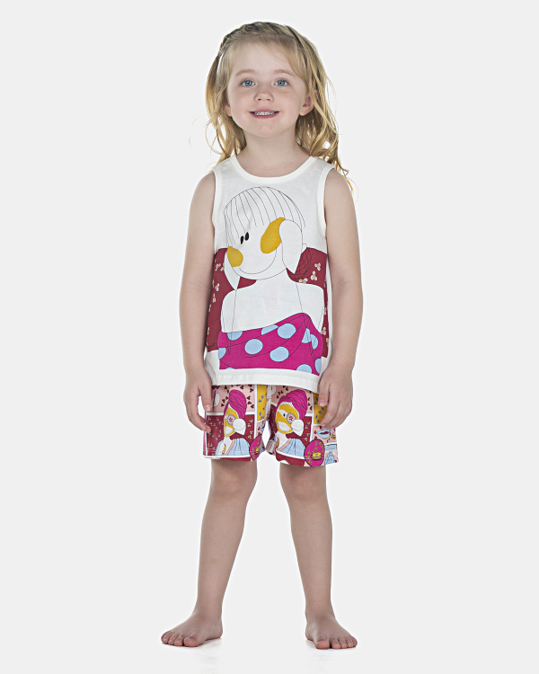 Pijama Feminino Baby Regata e Short