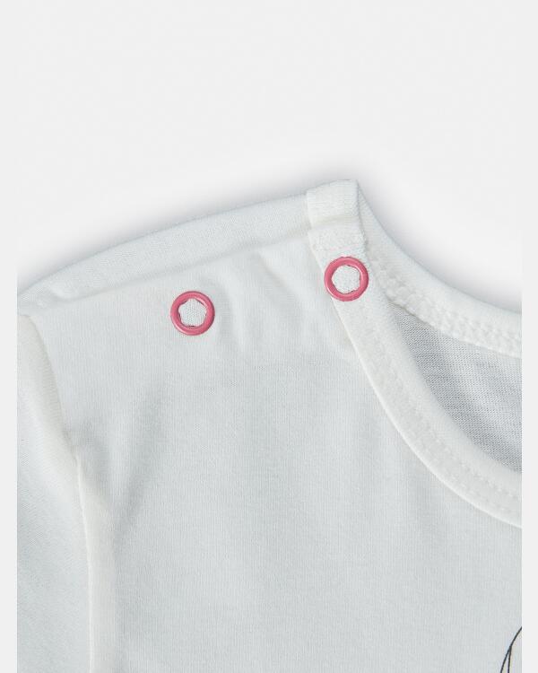 Pijama Feminino Baby Manga Longa e Calça Com Punhos