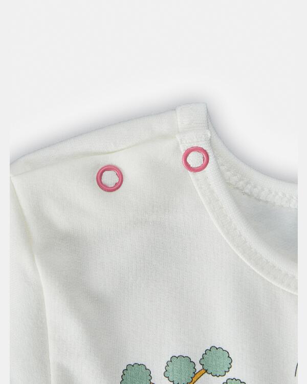 Pijama Feminino Baby Manga Longa e Calça Moletinho