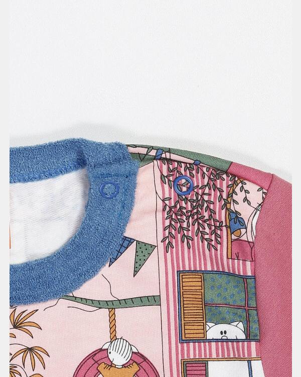 Camisão Feminino Baby Manga Longa