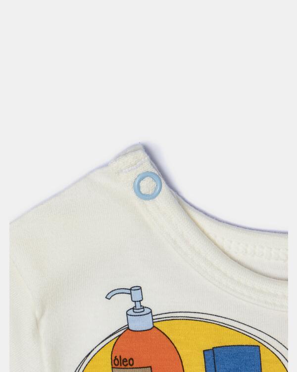 Pijama Masculino Bebe Manga Curta e Short