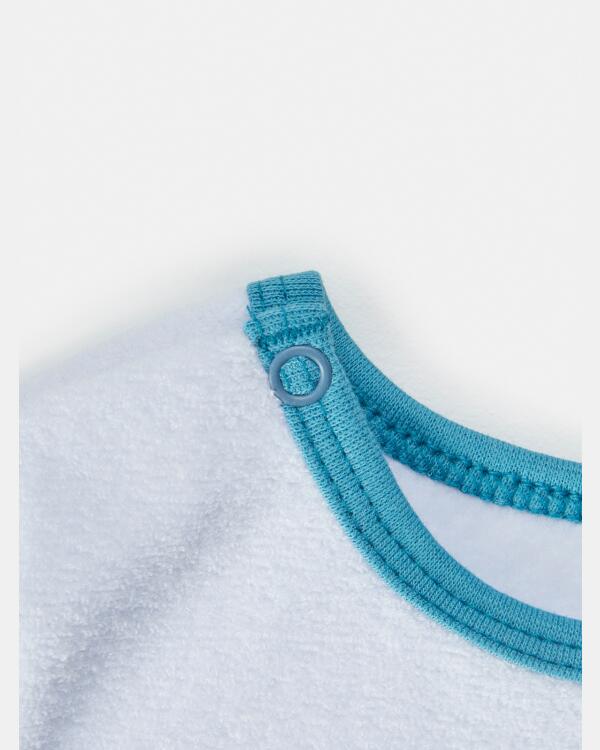 Pijama Masculino Bebe Manga Longa e Calça Plush