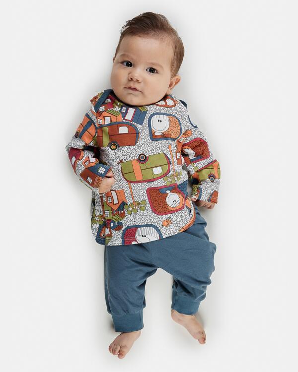 Kit Pagão Masculino Bebe Manga Longa