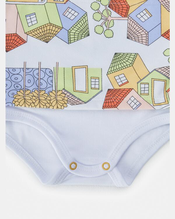 Pijama Feminino Bebe Body Manga Longa Moletinho e Calça Canelada