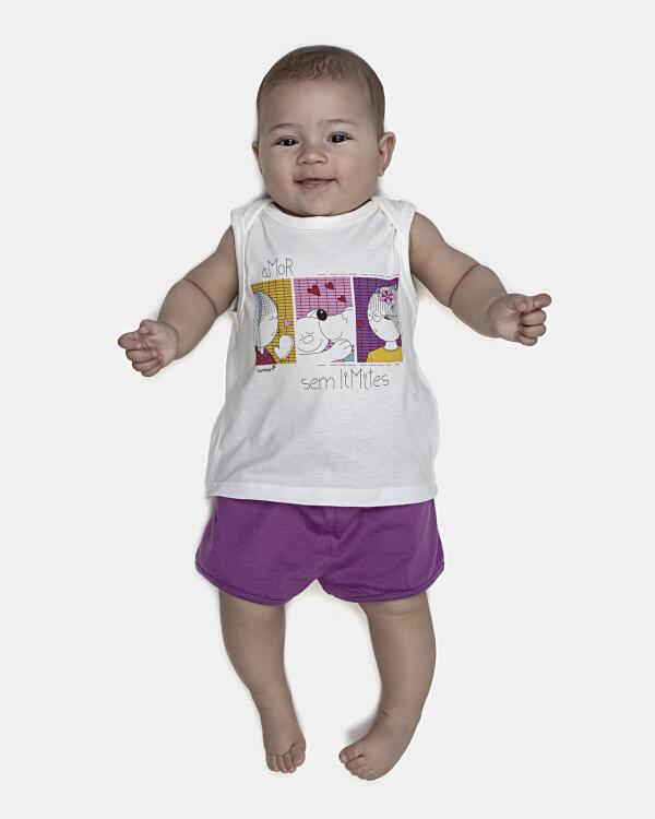 Kit Pagão Feminino Bebe Regata