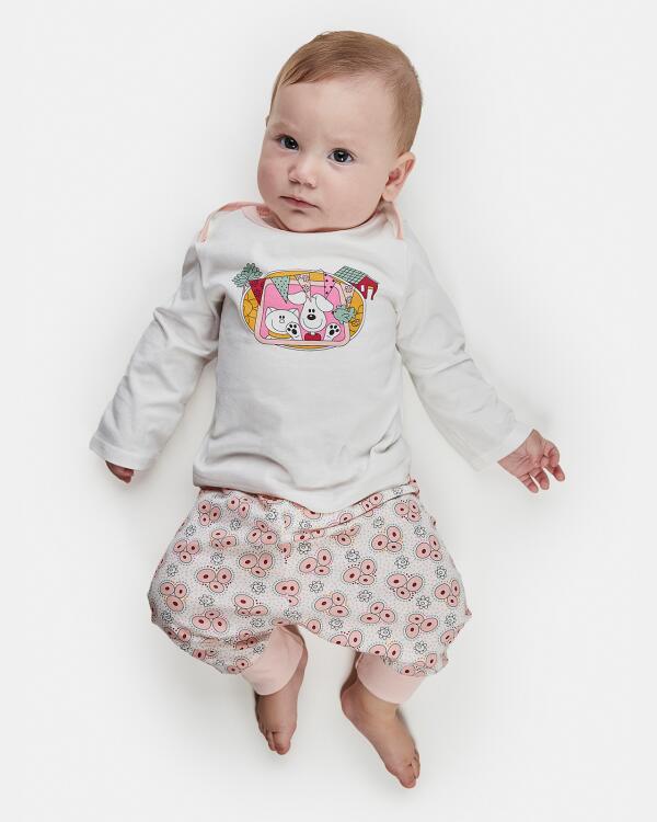 Kit Pagão Feminino Bebe Manga Longa