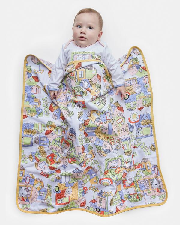 Manta Feminina Bebe Estampada