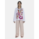 Pijama Feminino Adulto Manga Longa e Calça Moletinho