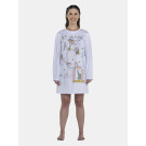 Camisão Feminino Adulto Manga Longa