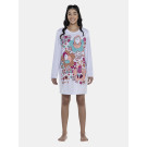 Camisão Feminino Adulto Manga Longa