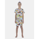 Camisão Feminino Kids Manga Curta