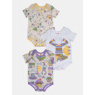 Kit Body Feminino Bebe Manga Curta