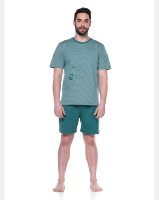 Conjunto Masculino Adulto Manga Curta e Short