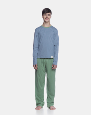 Conjunto Masculino Adulto Manga Longa e Calça