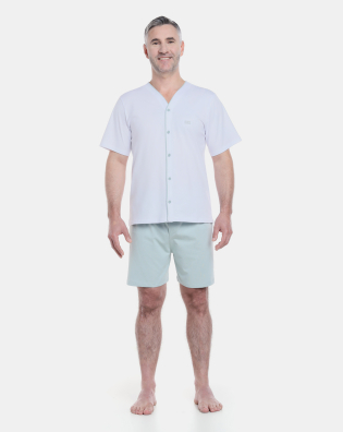 Homewear clássico manga curta e short     