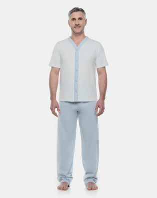 Homewear Clássico Manga Curta e Calça       