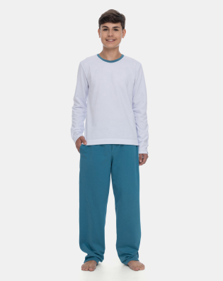 Pijama Manga Longa e Calça