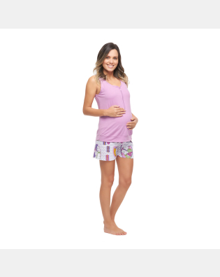 Conjunto Feminino Adulto Regata Com Zíper e Short
