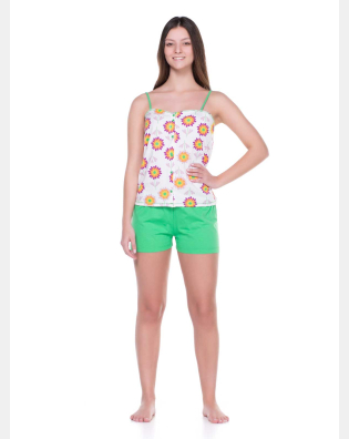 PIJAMA ALÇA E SHORT