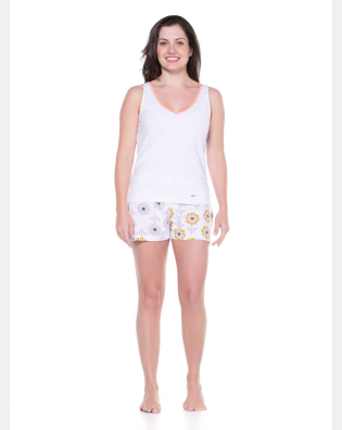 Pijama Sonhart Feminino Curto Sonhart