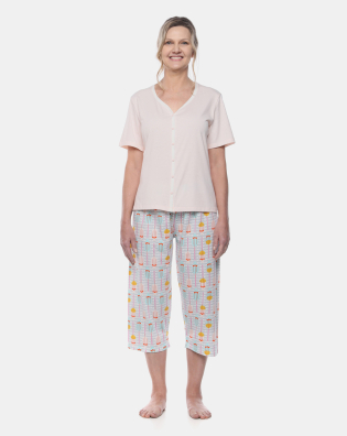 Homewear Manga Curta e Corsário