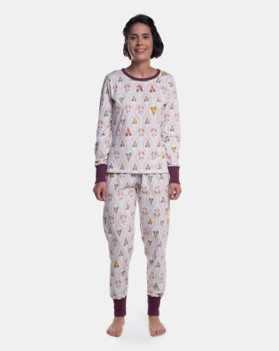 Pijama Manga Longa e Calça