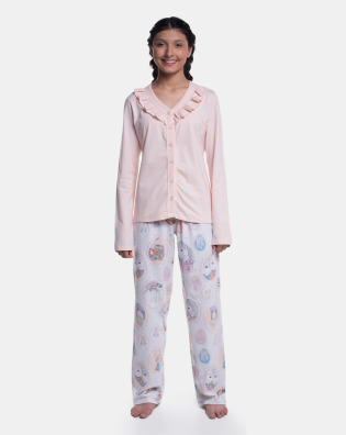 Homewear Manga Longa e Calça