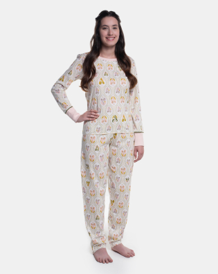 Pijama Manga Longa e Calça