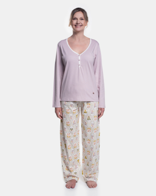 Homewear Clássico Manga Longa e Calça