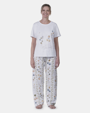 Pijama clássico manga curta e calça