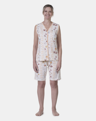 Homewear Clássico Regata e Bermuda