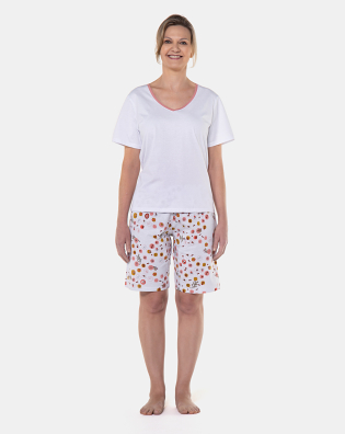 Pijama clássico manga curta e bermuda