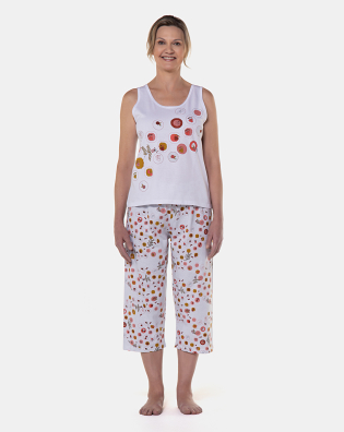 Pijama regata e corsário     