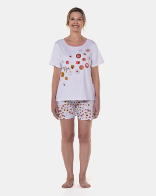 Pijama manga curta e short