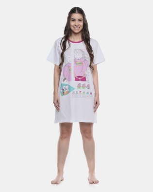 Camisão Manga Curta                