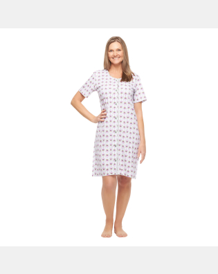 Camisola Feminino Adulto Aberta Manga Curta